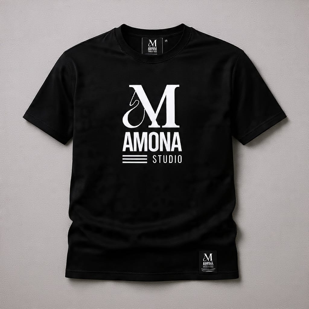 Tee-Shirt AMONA STUDIO COLLECTION – Streetwear Premium Officiel